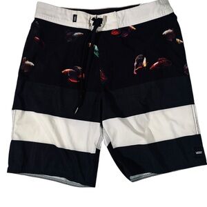 Vans Off the Wall Swim Trunks Springbreak Cruisewear Vacation Skater skatecore